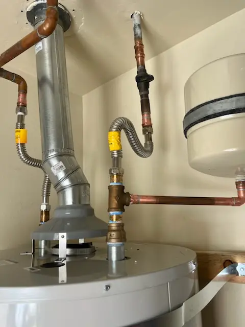 Water heater installation and plumbing repair in Annex